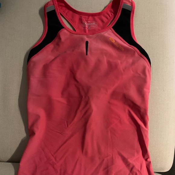 NWT MADE IN PORTUGAL Womens SUGOI reflective bike tank top - Picture 1 of 5